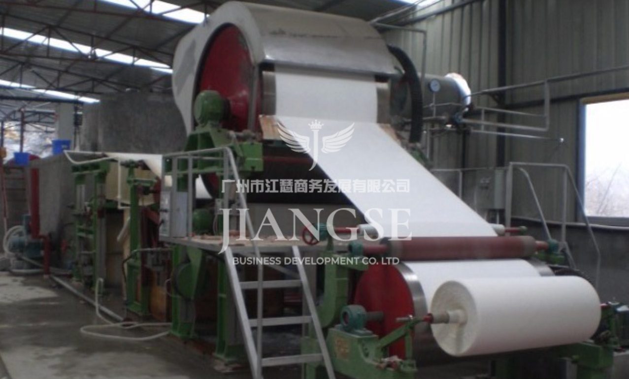 Tissue paper machine